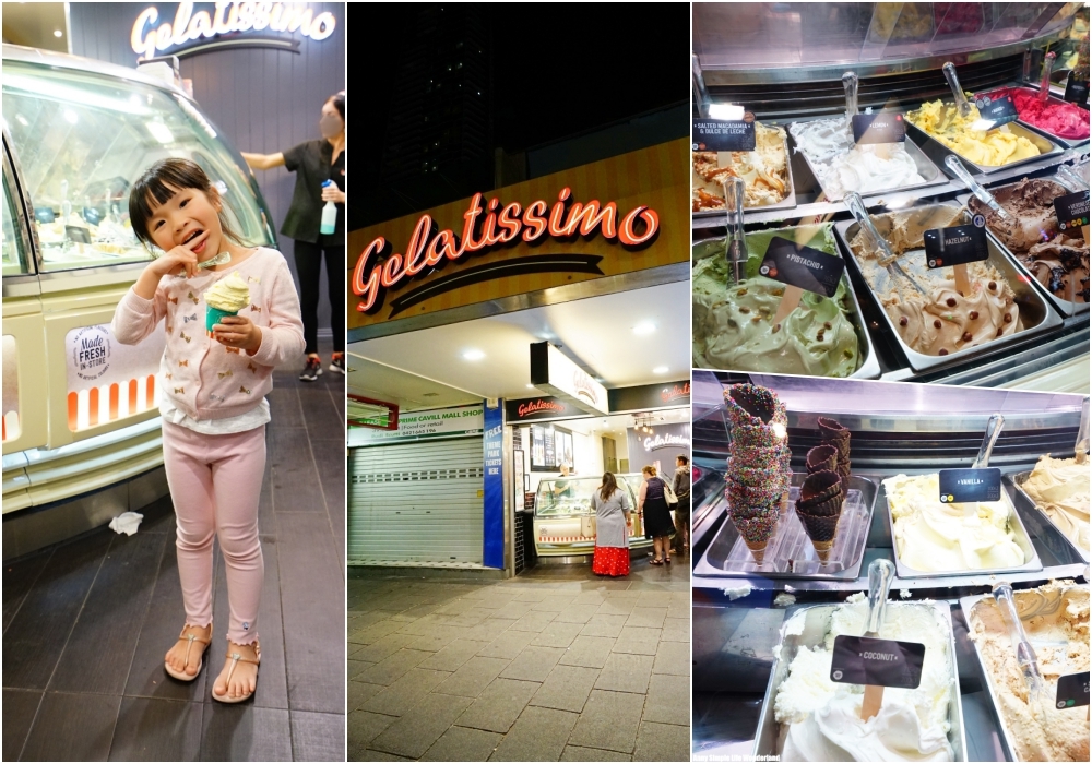 【澳洲自由行】澳洲必吃的冰淇淋 ♥ 在黃金海岸遇見Gelatissimo冰淇淋