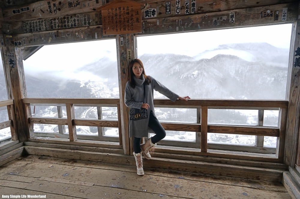 【日本東北】山形必去景點 山寺石立寺 ♥ 山寺冬天1015階梯。潑墨畫般的雪景