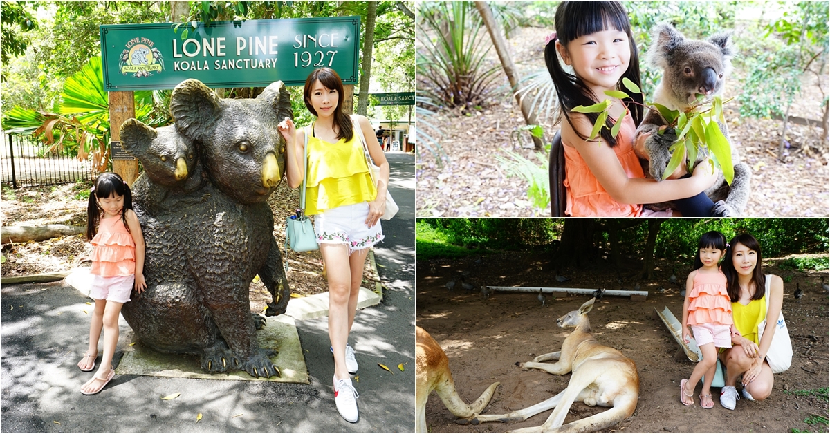 【澳洲自由行】抱無尾熊餵袋鼠 龍柏動物園 ♥ 布里斯本親子景點推薦