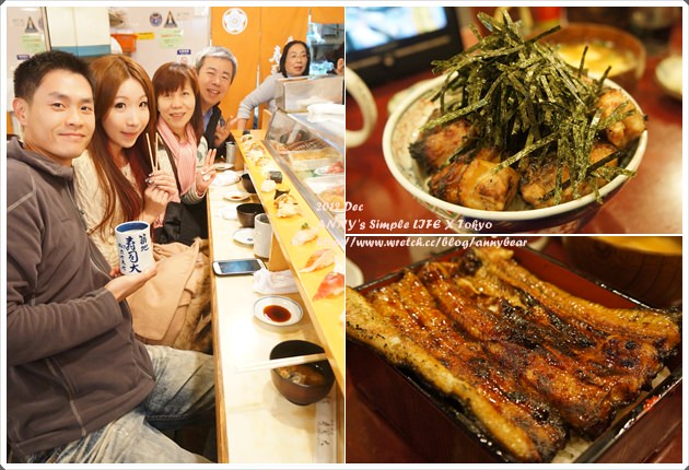 【東京自由行】築地市場的新鮮美味 ♥ 壽司大 米花燒雞飯鰻魚飯
